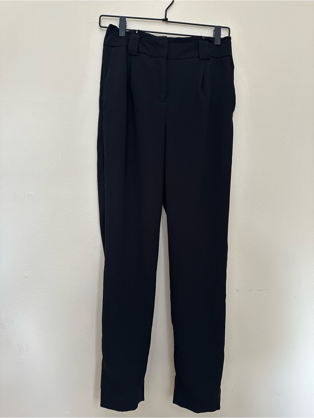 Express High Rise Ankle Dress Pants Black Size 2R